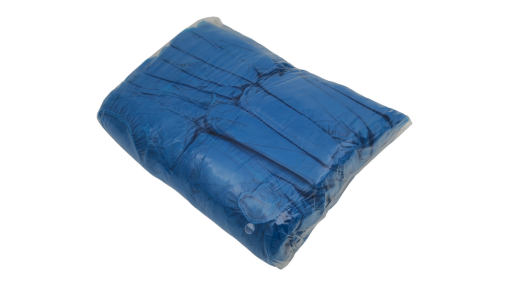 Overschoen blauw x100