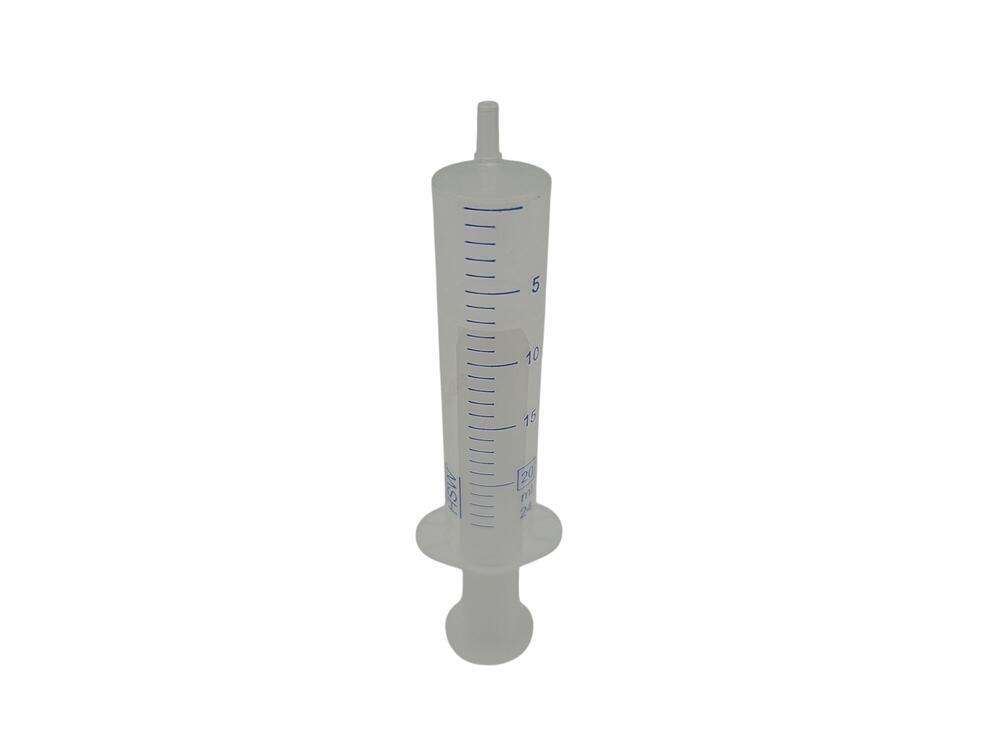 Wegwerp injectiespuit 20/24 ml, per 100
