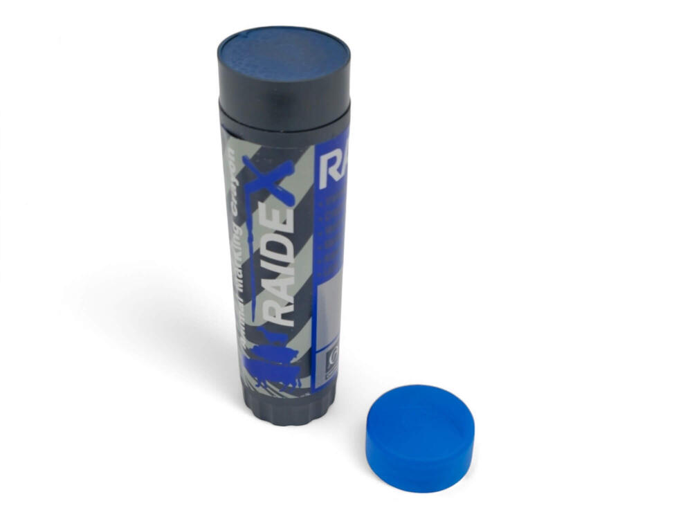 Raidex vee merkstift blauw