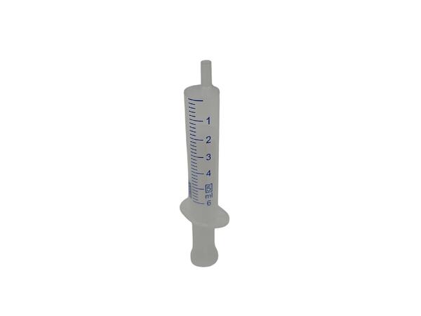 Wegwerp injectiespuit 5/6 ml, per 100