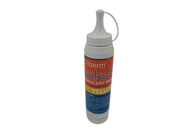Tracking gel fluorescent geel