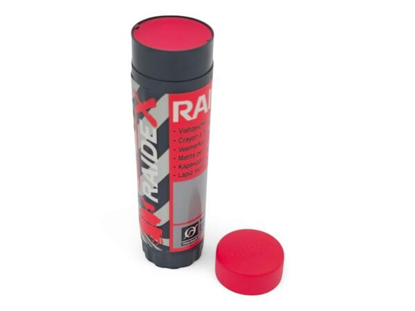 Raidex vee merkstift rood